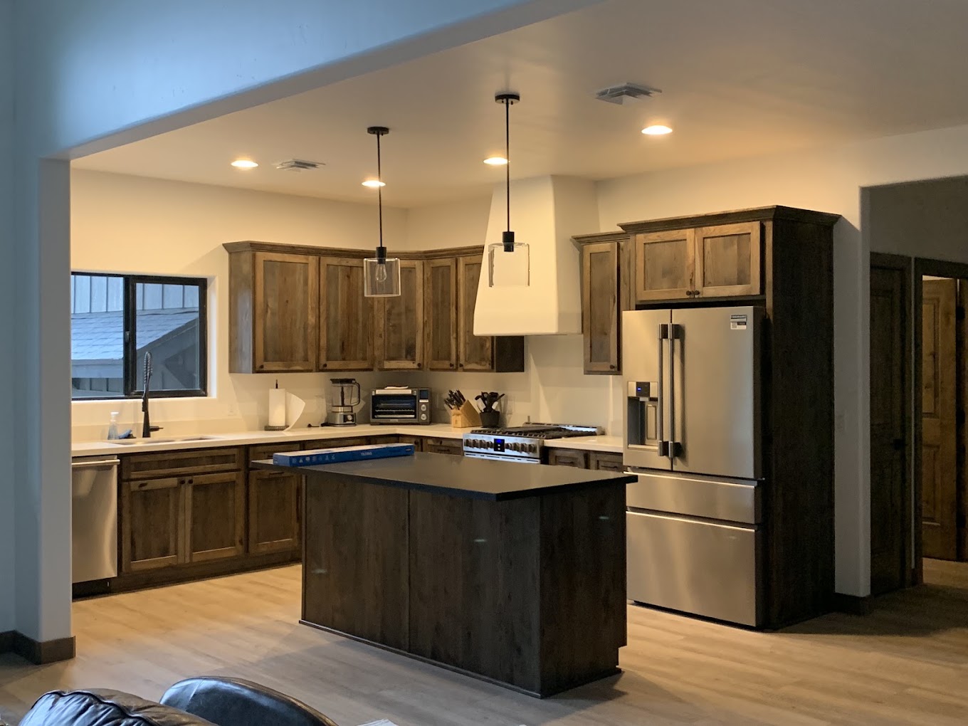 Knotty Alder Kitchen