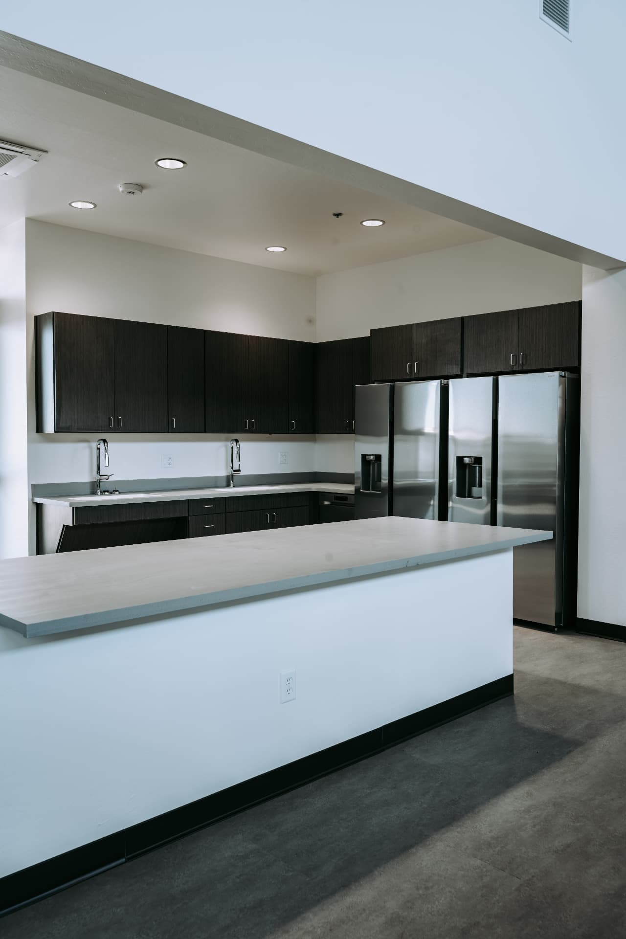 City of Show Low Admin Building — break room island
