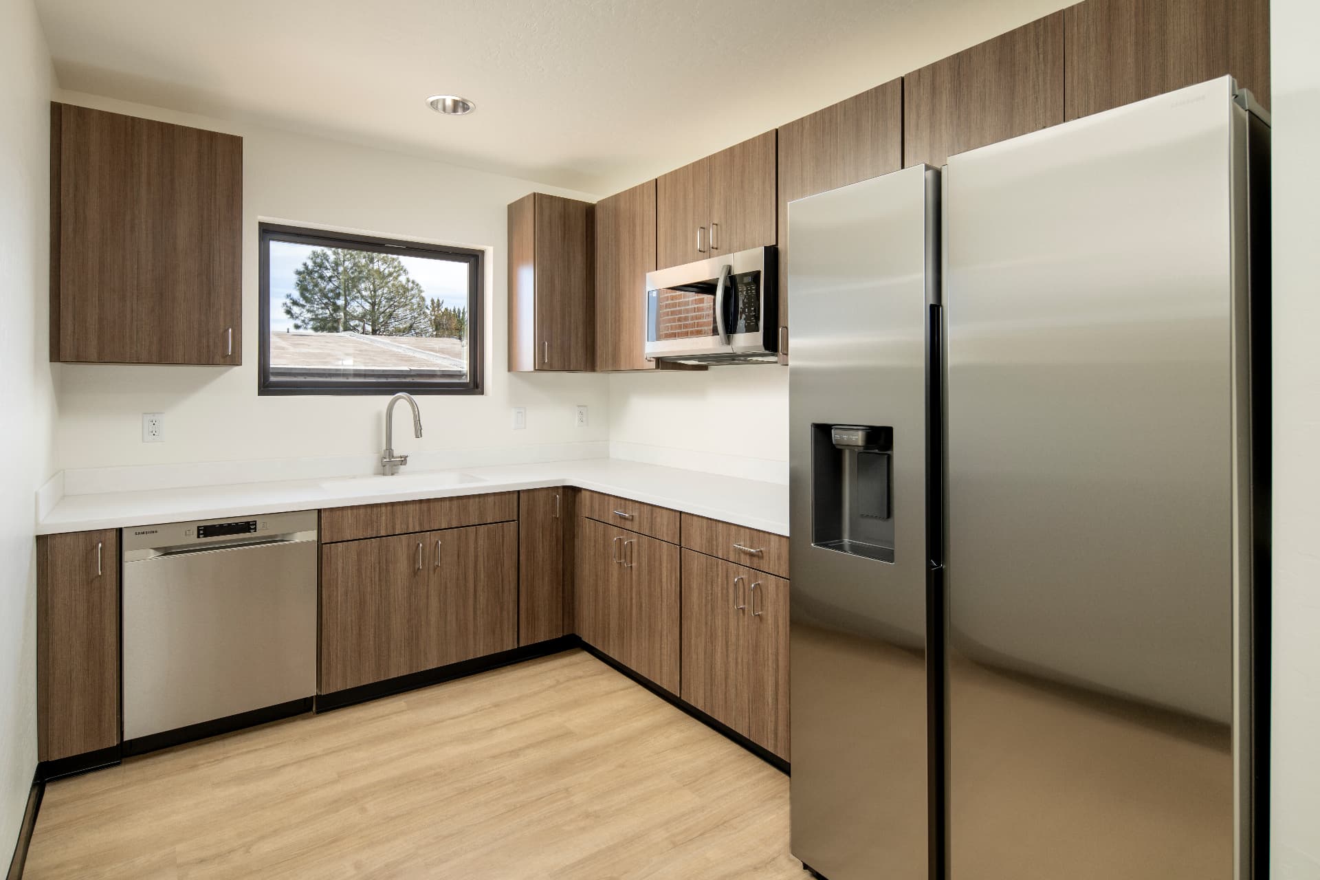 City of Show Low Training Building — AFTER: completed kitchenette