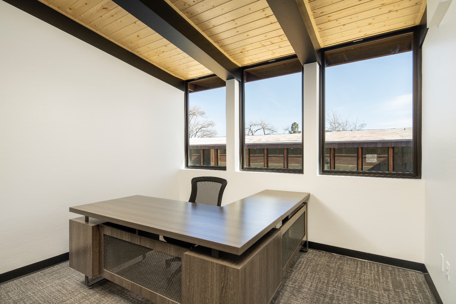 City of Show Low Training Building — AFTER: completed private office