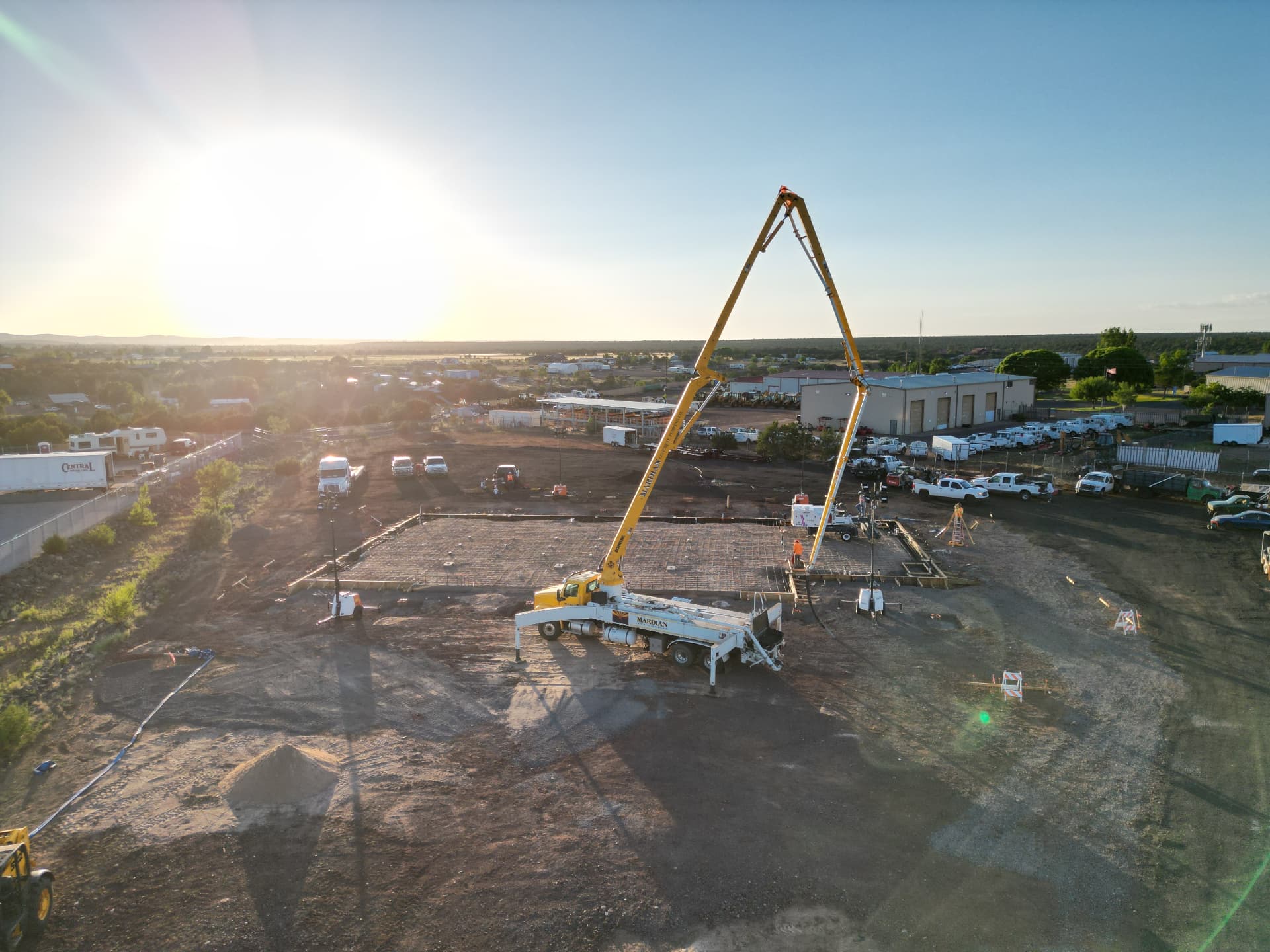 Commercial slab pour — Show Low