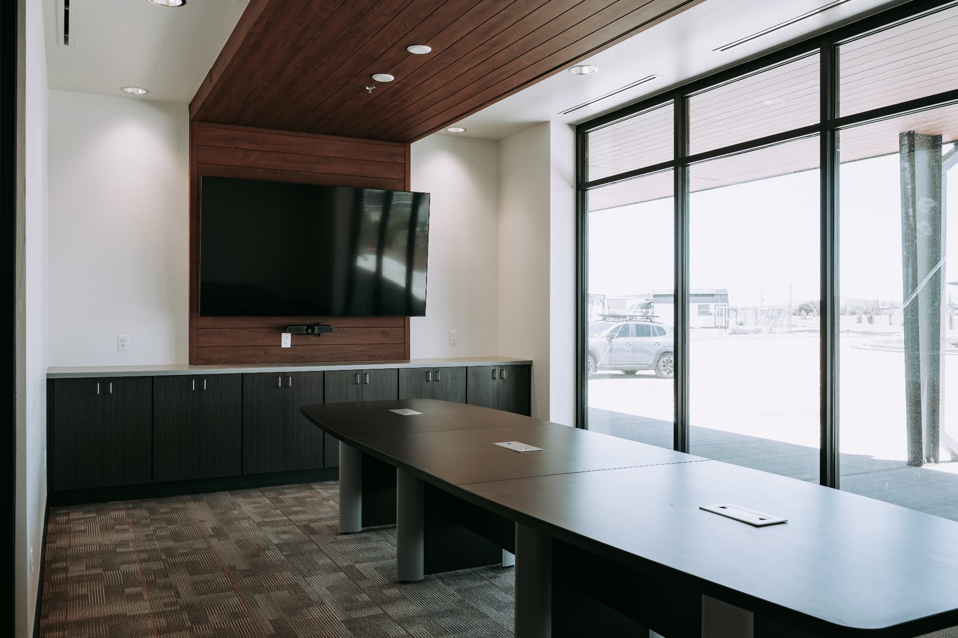 City of Show Low Admin Building — conference room, curtain wall
